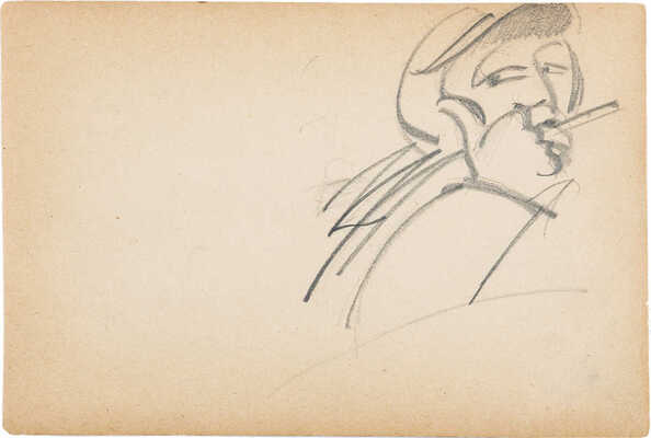 Чеботарёв Константин Константинович. Курящая 